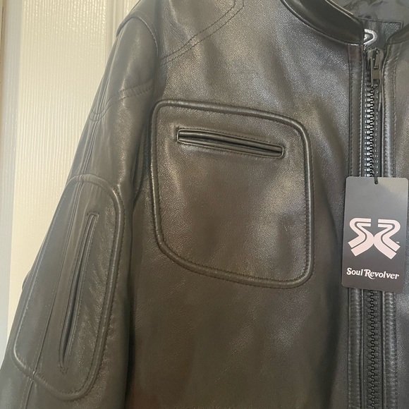 Soul Revolver Leather Jacket - Picture 6 of 9